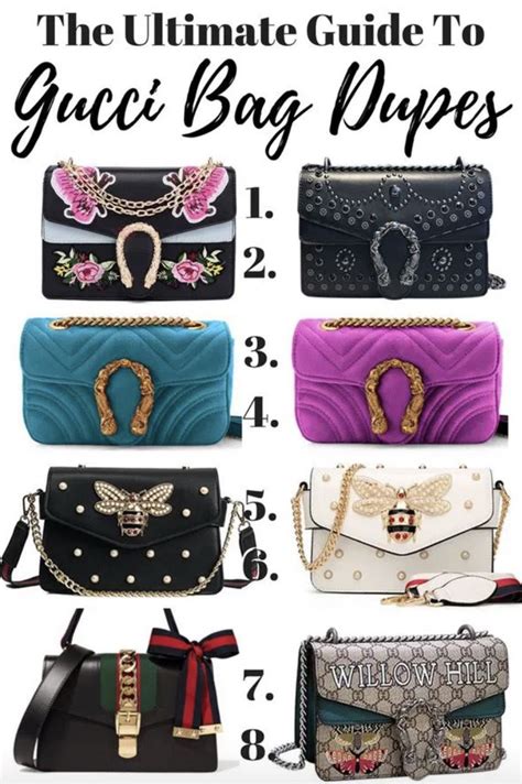 fake gucci purse ebay|best dupes for gucci.